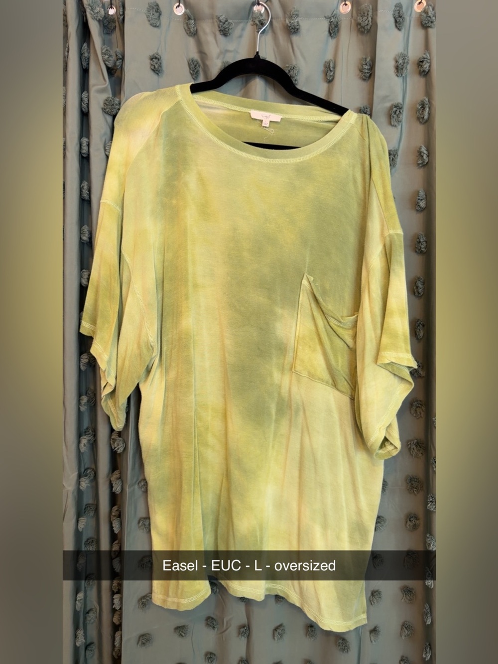 Oversized Easel Tie Dye Tee